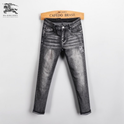 [버버리]Burberry 2020 Mens Business Classic Denim Jeans - 버버리 2020 남성 비지니스 클래식 청바지 Bur02950x.Size(29 - 38).블랙