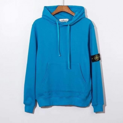 [스톤아일랜드]Stone Island 2020 Mens  Logo Cotton Hoodie - 스톤아일랜드 2020 남성 로고 코튼 후디 Sto0257x.Size(m - 2xl).블루