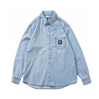 Stone Island Mens Denim Shirts - 스톤아일랜드 남성 데님 셔츠 - sto270x