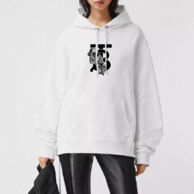 [버버리]Burberry 2020 Mm/Wm Logo Casual Cotton Hoodie - 버버리 2020 남자 로고 캐쥬얼 코튼 후디 Bur03020x.Size(s - xl).화이트