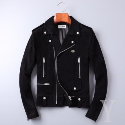 [1:1]Saint Laurent 2020 Mens Casual Leather Jackets - 입생로랑 2020 남성 캐쥬얼 가죽 자켓 Ysl0089x.Size(m - 3xl).블랙