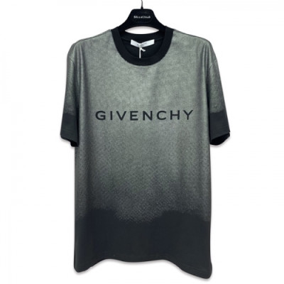 [지방시]Givenchy 2020 Mens Logo Short Sleeved Tshirts - 지방시 2020 남성 로고 코튼 반팔티 Giv0473x.Size(xs - l).그린