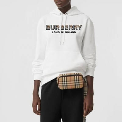 [버버리]Burberry 2020 Mm/Wm Logo Casual Cotton Hoodie - 버버리 2020 남자 로고 캐쥬얼 코튼 후디 Bur03059x.Size(s - xl).화이트