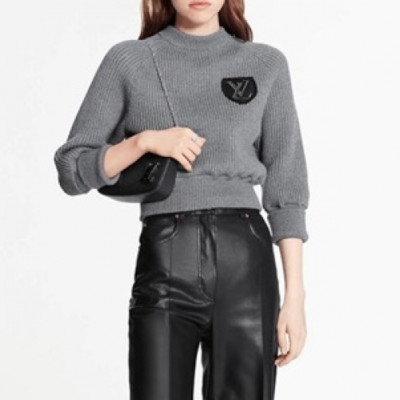 [루이비통]Louis vuitton 2020 Womens Casual Wool Sweaters - 루이비통 2020 여성 캐쥬얼 울 스웨터 Lou02282x.Size(s - l).다크그레이