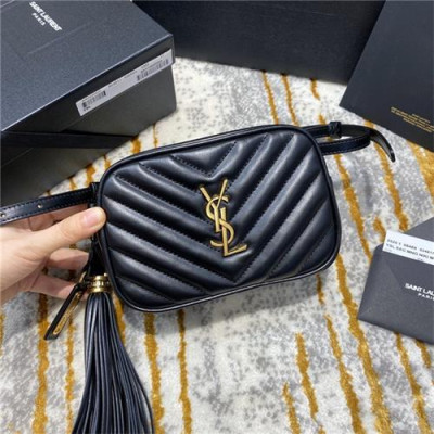 [입생로랑] Saint Laurent CustomLou Belt bag 15.5cm- 입생로랑 커스텀급 루 벨트백 SLB0596, 15.5cm, 블랙