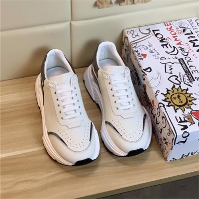 [돌체앤가바나]Dolce&Gabbana 2020 Mens Sneakers  - 돌체앤가바나 2020 남성용 스니커즈 DGS0229, Size(240 - 275). 화이트