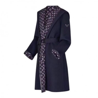 [매장판]Louis vuitton 2020 Womens Signature Logo Wool Coats - 루이비통 2020 여성 시그니처 로고 울 코트 Lou02334x.Size(s - l).네이비