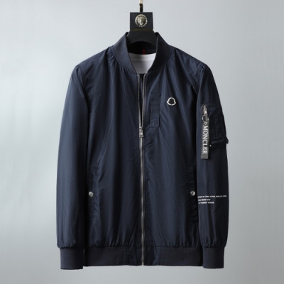 [몽클레어]Moncler 2020 Mens Logo Casual Jackets - 몽클레어 2020 남성 로고 캐쥬얼 자켓 Moc01906x.Size(m - 3xl).네이비