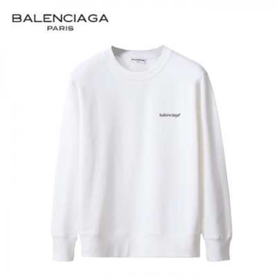 [발렌시아가]Balenciaga 2020 Mens Logo Crew-neck Cotton Tshirts - 발렌시아가 2020 남성 로고 크루넥 코튼 맨투맨 Bal0817x.Size(s - 2xl).화이트