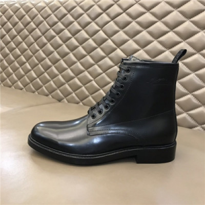 Louis Vuitton 2020 Men's Leather Ankle Boots - 루이비통 2020 남성용 레더 앵글부츠 , LOUS1382, Size(240-270), 블랙