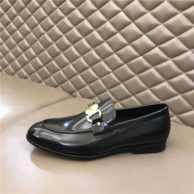 Versace 2020 Mens Leather Loafer - 베르사체 2020 남성용 레더 로퍼 VERS0502,Size (240 - 270).블랙