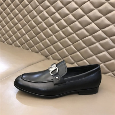 Versace 2020 Mens Leather Loafer - 베르사체 2020 남성용 레더 로퍼 VERS0503,Size (240 - 270).블랙