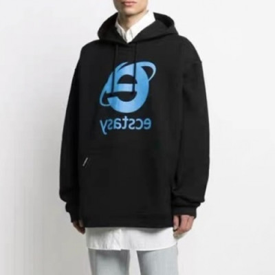 [베트멍]Vetements 2020 Mm/Wm Logo Oversize Cotton Hood Tee - 베트멍 2020 남/녀 로고 오버사이즈 코튼 후드티 Vet0099x.Size(xs - l).블랙