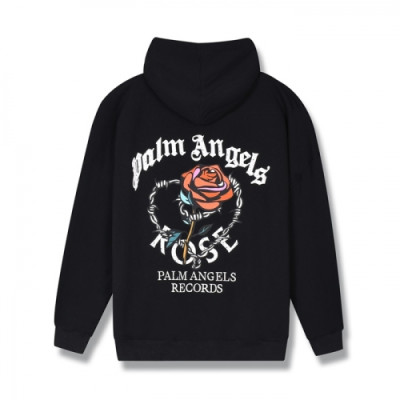 [팜 엔젤스]Palm Angels 2020 Mm/Wm Logo Cotton Hoodie - 팜 엔젤스 2020 남/녀 로고 코튼 후디 Pam0236x.Size(s - xl).블랙