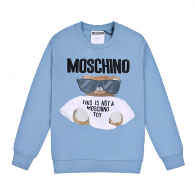 [모스키노]Moschino 2020 Mens Crew-neck Cotton Tshirt - 모스키노 2020 남성 크루넥 코튼 맨투맨 Mos0115x.Size(s - l).블루