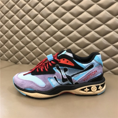 Louis Vuitton 2020 Men's Leather Running Shoes - 루이비통 2020 남성용 레더 런닝슈즈,LOUS1410, Size(240-275),퍼플