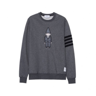 [톰브라운]Thom Browne 2020 Mens Strap Crew-neck Cotton Tshirts - 톰브라운 2020 남성 스트랩 크루넥 코튼 긴팔티 Thom01051x.Size(m - 3xl).그레이