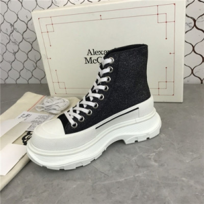 Alexander McQueen 2020 Women's Sneakers - 알렉산더맥퀸 2020 여성용 스니커즈, Size(225-255), AMQS0182,블랙