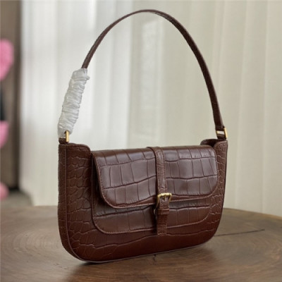 [바이파] By Far 2020 Women's Leather Cross Bag, 26cm - 바이파 2020 여서용 레더 크로스백, 26cm, BYFB0105,브라운