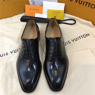 Louis Vuitton 2020 Men's Leather Oxford Shoes - 루이비통 2020 남성용 레더 옥스퍼드 슈즈,Size(240-275),LOUS1430,블랙