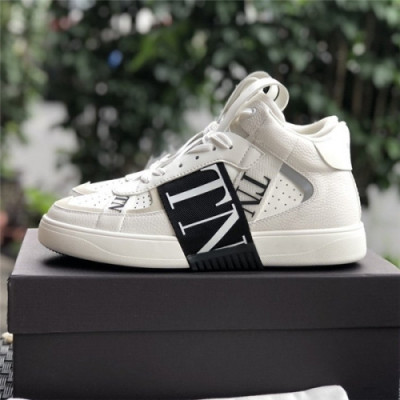 Valentino 2020 Men's Leather Sneakers - 발렌티노 2020 남성용 레더 스니커즈, Size(240-275),VTS0248,화이트