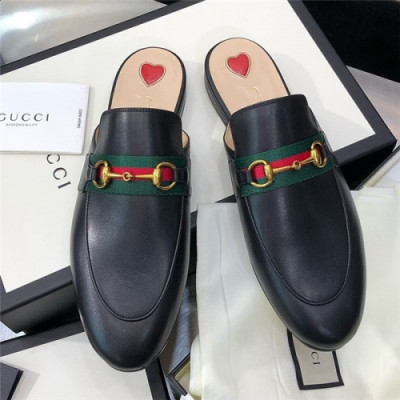 Gucci 2020 Women's Leather Slipper - 구찌 2020 여성용 레더 슬리퍼,Size(225-255),GUCS1227,블랙