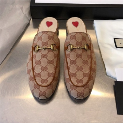 Gucci 2020 Women's Leather Slipper - 구찌 2020 여성용 레더 슬리퍼,Size(225-255),GUCS1231,카키