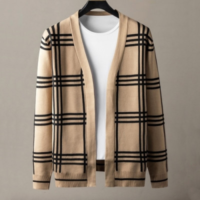 [버버리]Burberry 2020 Mens Vintage V-neck Cardigan - 버버리 2020 남성 빈티지 브이넥 가디건 Bur03272x.Size(l - 4xl).카멜