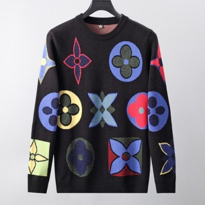 [루이비통]Louis vuitton 2020 Mens Casual Sweaters - 루이비통 2020 남성 캐쥬얼 스웨터 Lou02371x.Size(m - 3xl).블랙