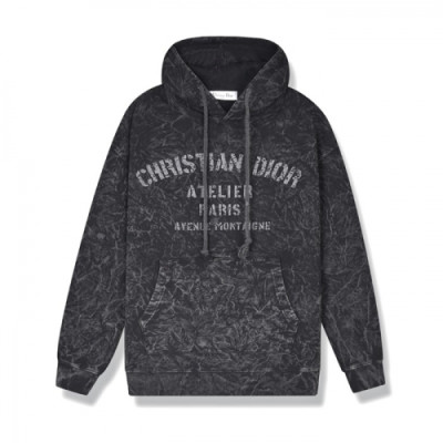 [디올]Dior 2020 Mm/Wm  Logo Casual Cotton Hoodie - 디올 2020 남/녀 로고 캐쥬얼 코튼 후디 Dio0920x.Size(s - xl).다크그레이