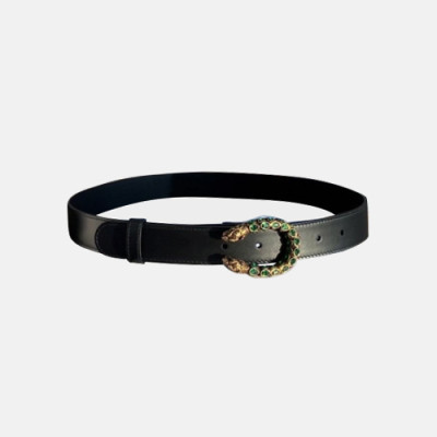 Gucci 2020 Women's Leather Belt - 구찌 2020 여서용 레더 벨트,Size(3cm),GUBT0142,블랙