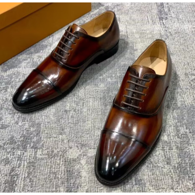 Louis Vuitton 2022 Mens Leather Oxford Shoes - 루이비통 2022 남성용 옥스퍼드 슈즈,Size(240-275),LOUS1452,브라운