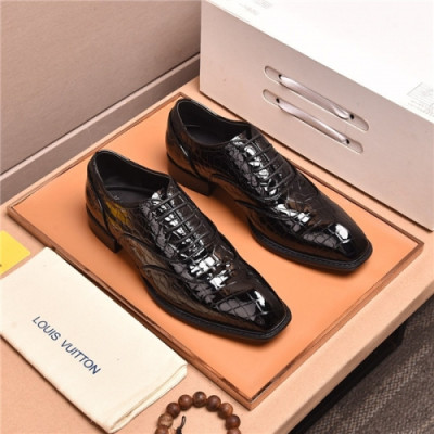 Louis Vuitton 2020 Men's Leather Oxford Shoes - 루이비통 2020 남서용 옥스퍼드 슈즈,Size(240-275),LOUS1456,블랙