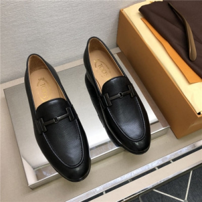 Tod's 2020 Men's Leather Loafer - 토즈 2020 남성용 레더 로퍼,Size(240-275),TODS0133,블랙