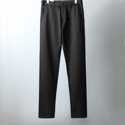 [샤넬]Chanel 2020 Mens Logo Casual Cotton Pants - 샤넬 2020 남성 로고 캐쥬얼 코튼 팬츠 Cnl0623x.Size(30 - 38).블랙