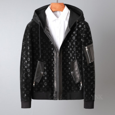 [루이비통]Louis vuitton 2020 Mens Casual Down Jackets - 루이비통 2020 남성 캐쥬얼 다운 자켓 Lou02401x.Size(m - 3xl).블랙