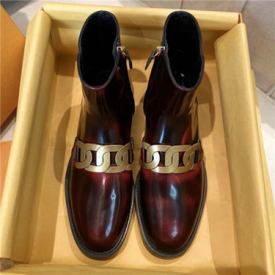 Tod's 2020 Women's Leather Ankle Boots - 토즈 2020 여서용 레더 앵글부츠,Size(225-255)TODS0135,브라운