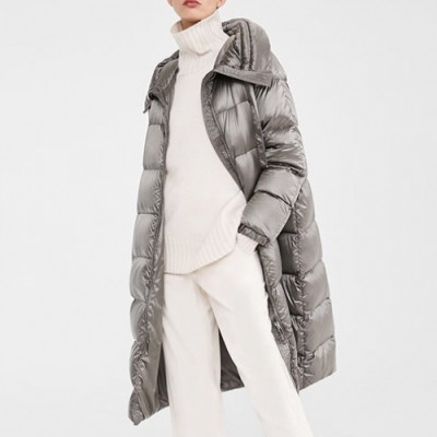 [매장판]Maxmara 2019 Ladies Duck Down Long Padding  - 막스마라 2019 여성 덕다운 롱패딩 Max0060x.Size(s - l).실버