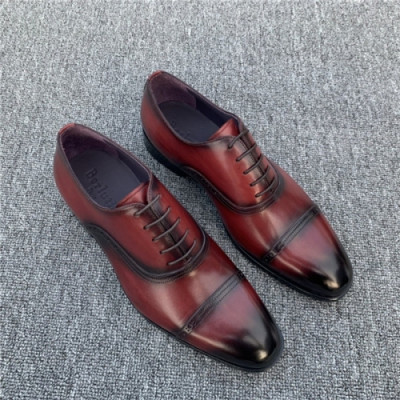 Berluti 2020 Men's Leather Oxford Shoes - 벨루티 2020 남서용 레더 옥스퍼드 슈즈,Size(240-275),BERTS0146,레드