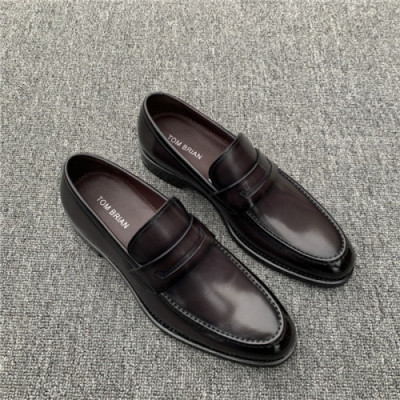 Thom Brown 2020 Men's Leather Oxford Shoes - 톰브라운 2020 남성용 레더 옥스퍼드 슈즈,Size(240-275),THOMS0033,브라운