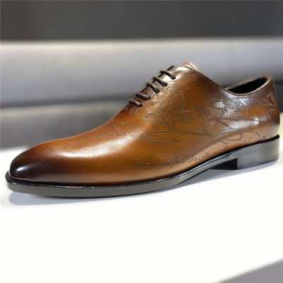 Berluti 2020 Men's Leather Oxford Shoes - 벨루티 2020 남서용 레더 옥스퍼드 슈즈,Size(240-275),BERT0150,카키