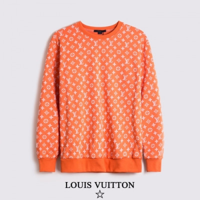 [루이비통]Louis vuitton 2020 Mens Casual Cotton Tshirts - 루이비통 2020 남성 캐쥬얼 코튼 맨투맨 Lou02415x.Size(s - 2xl).오렌지