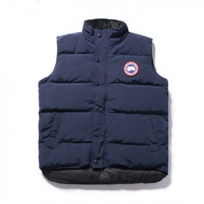 [캐나다구스]Canada Goose 2020 Mm/Wm Logo Duck Down Padding Vest - 캐나다구스 2020 남/녀 로고 덕다운 패딩조끼 Can0329x.Size(xs - 2xl).네이비