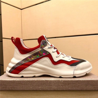 Gucci 2020 Men's Leather Sneakers - 구찌 2020 남성용 레더 스니커즈,Size(240-275),GUCS1288,화이트