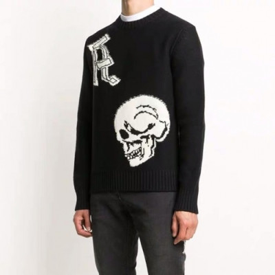 [알렉산더맥퀸]Alexander McQueen 2020 Mens Crew -neck Sweaters - 알렉산더 맥퀸 2020 남성 크루넥 스웨터 Qeen0094x.Size(m - 2xl).블랙