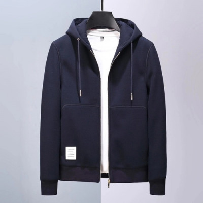 [톰브라운]Thom Browne 2020 Mm/Wm Casual Cotton Hoodie - 톰브라운 2020 남/녀 캐쥬얼 코튼 후디 Thom01110x.Size(m - 3xl).네이비