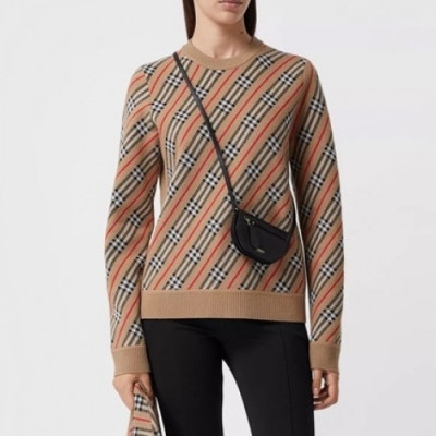 [버버리]Burberry 2020 Womens Vintage Sweaters - 버버리 2020 여성 빈티지 스웨터 Bur03399x.Size(s - l).카멜