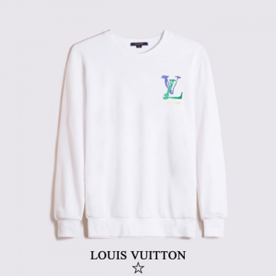 [루이비통]Louis vuitton 2020 Mens Casual Cotton Tshirts - 루이비통 2020 남성 캐쥬얼 코튼 맨투맨 Lou02444x.Size(s - 2xl).화이트