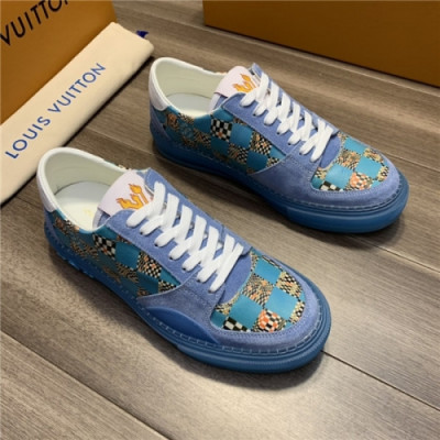 Louis Vuitton 2020 Men's Canvas Sneakers - 루이비통 2020 님성용 캔버스 스니커즈,Size(240-270),LOUS1520,스카이블루