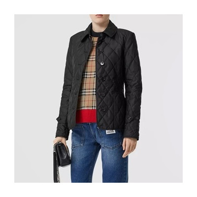 버버리 여성 다운 블랙 자켓 - Burberry Womens Black Jackets - bur03408x